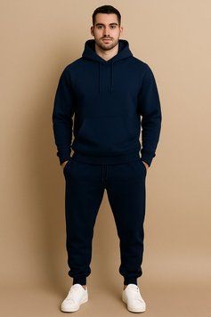 Удобный стильный мужской спортивный костюм ST001043 фото